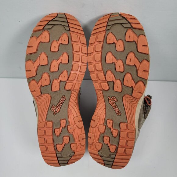 Danner St. Helens Mid 4" Gore-Tex Women's Brown Orange Hiking Boots US Size 7.5 - Picture 7 of 8